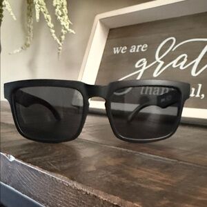SPY Black Sunglasses with Logo